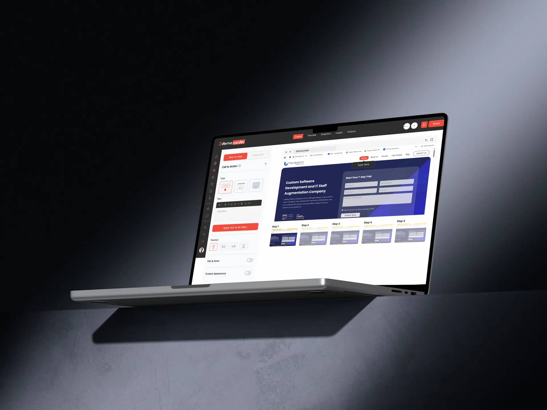 Democorder - product preview
