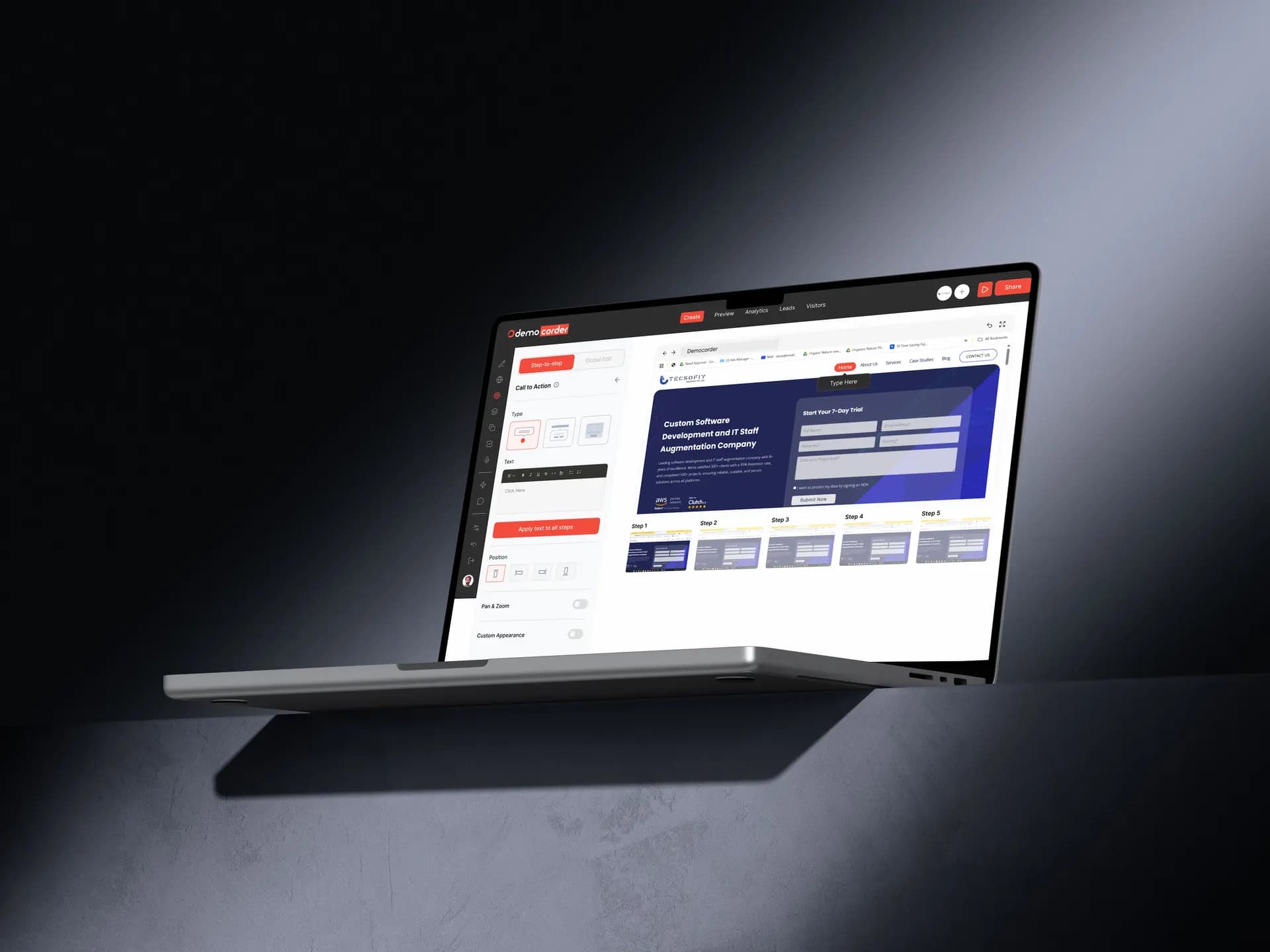 Democorder - product preview