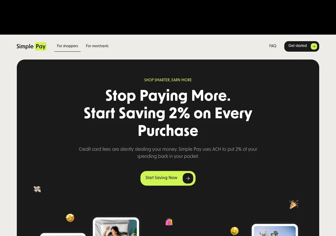 SimplePay - product preview