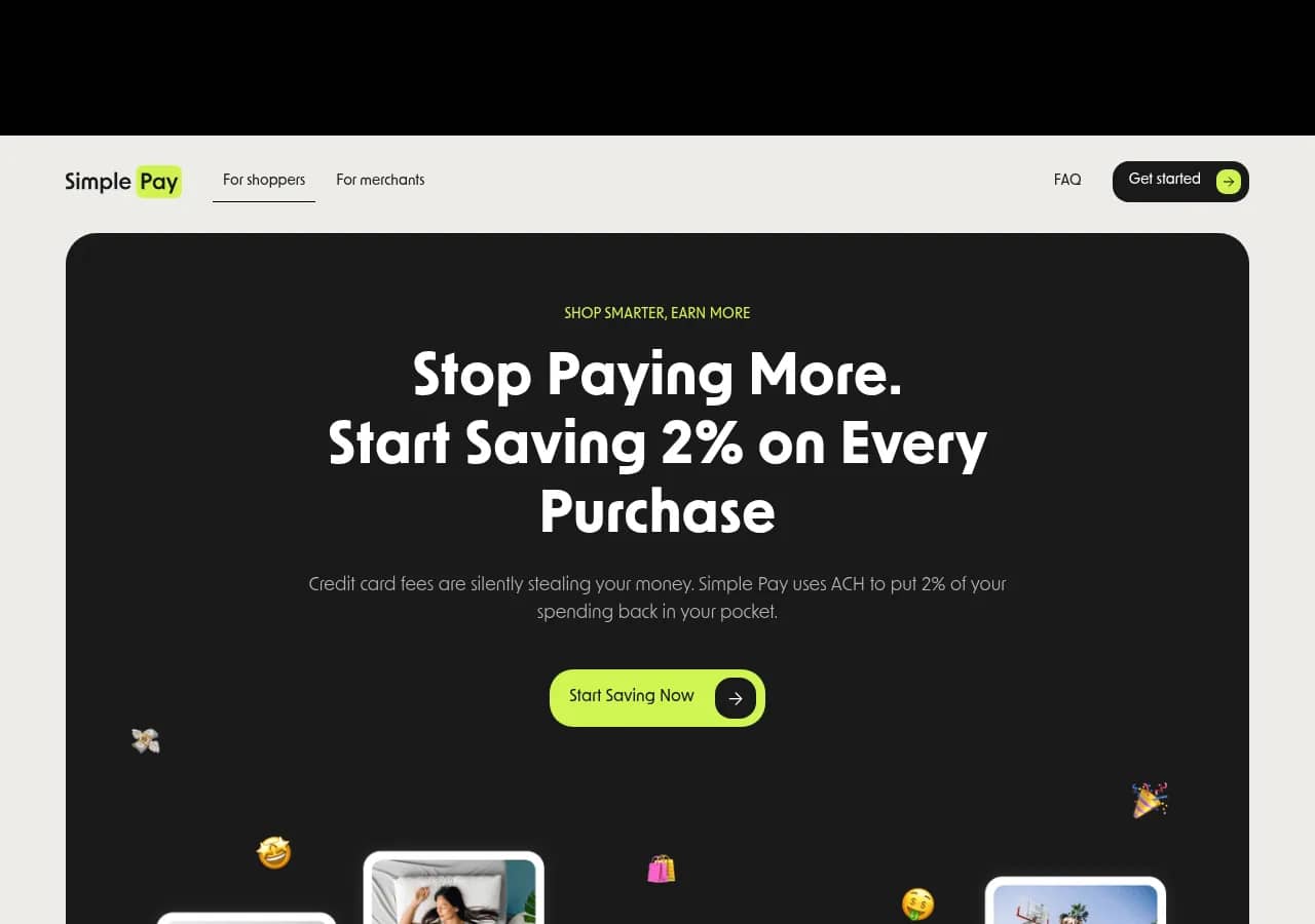 SimplePay - product preview